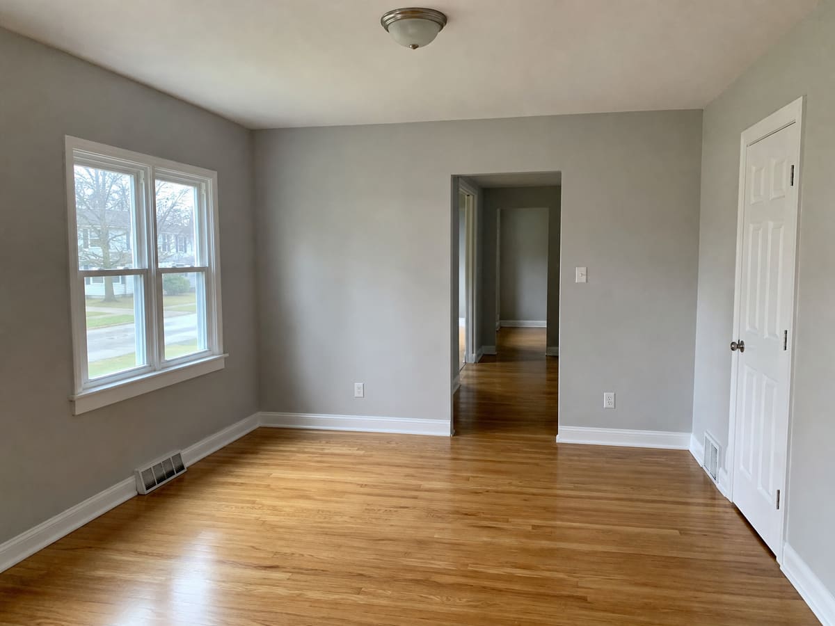 Empty living room