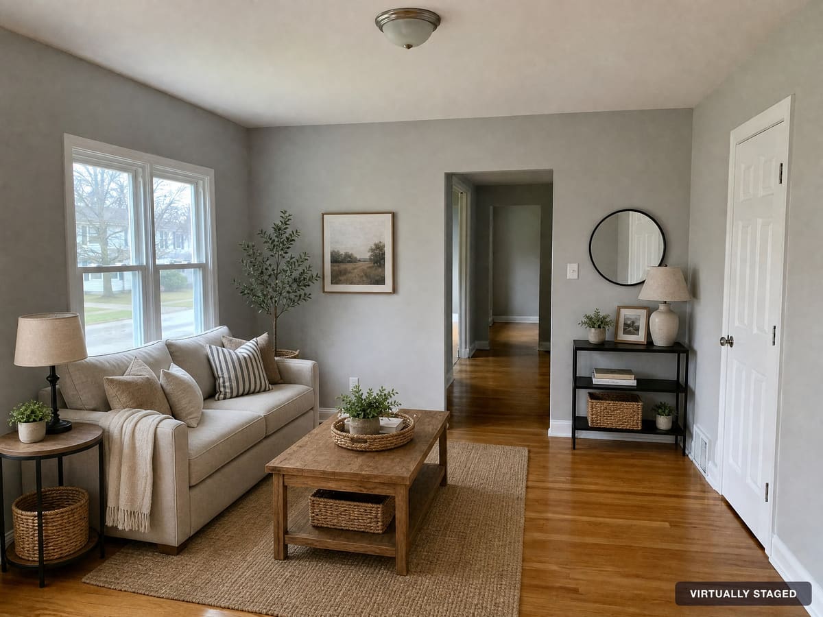 Farmhouse staging